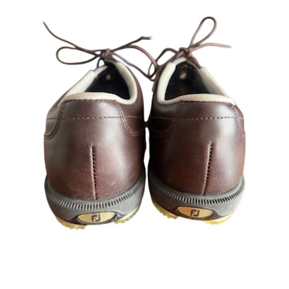 FootJoy “DryJoys” Men\'s sz 10M 53622 In Leather and Alligator Print Golf Shoes main image 8
